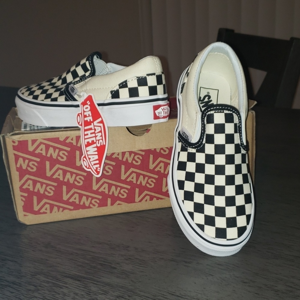 NWT Checkerboard Vans